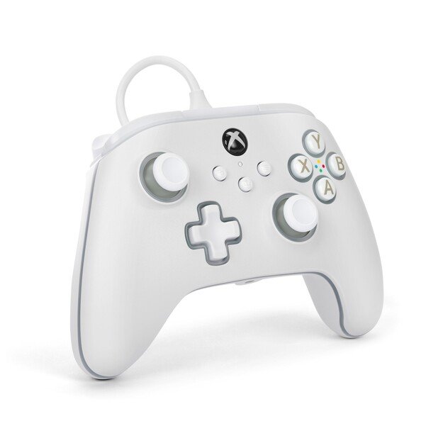 PowerA Advantage Wired Controller for Xbox Series X - S with Lumectra – White