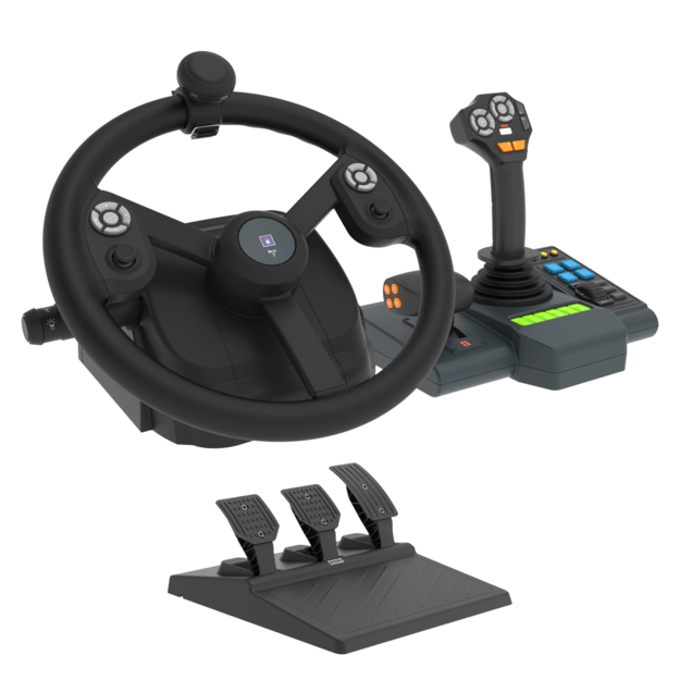 Hori Farming Control System + 7-Speed Racing Shifter Bundle For PC (Windows 11/10)