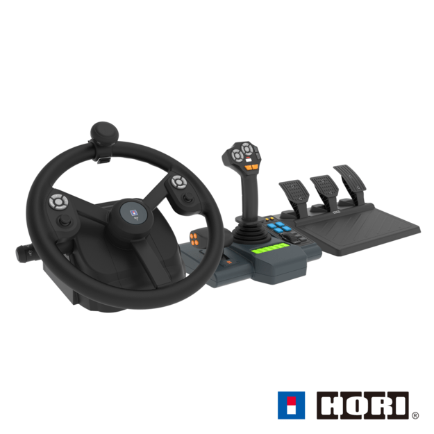 Hori Farming Control System + 7-Speed Racing Shifter Bundle For PC (Windows 11/10)