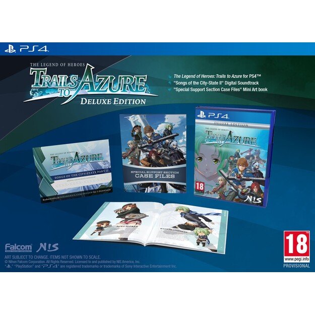 The Legend of Heroes: Trails to Azure - Deluxe Edition

  - PlayStation 4