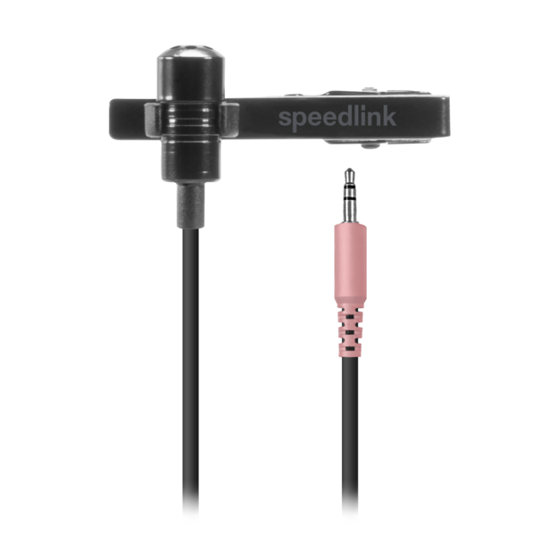 Speedlink - SPES Clip-On Microphone, black