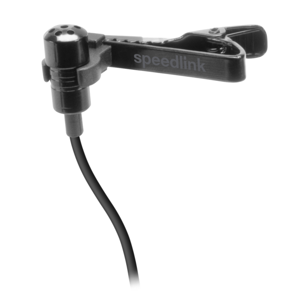 Speedlink - SPES Clip-On Microphone, black