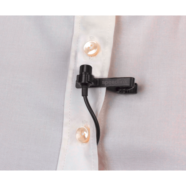 Speedlink - SPES Clip-On Microphone, black