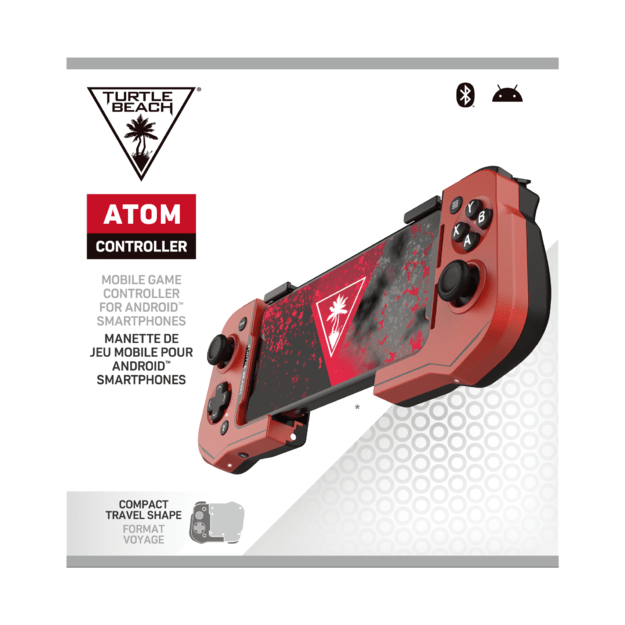 Turtle Beach Atom Controller - Red/Black Android