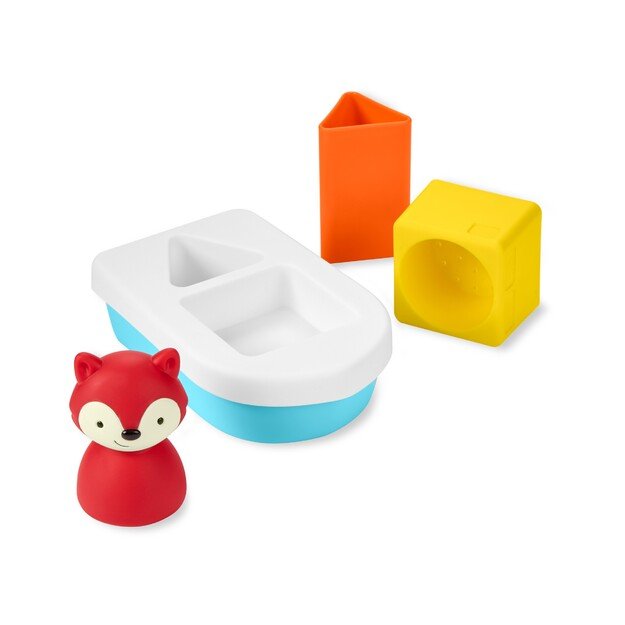 Skip Hop - Zoo Bath Toy Sort & Stack Boat