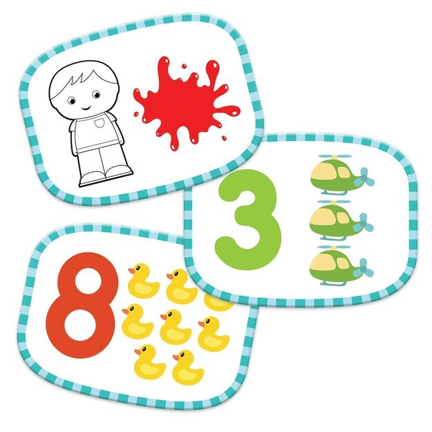 Learning Resources - Skill Builders! Toddler 1-10 Counting Kids - (LSP1060-SCA)