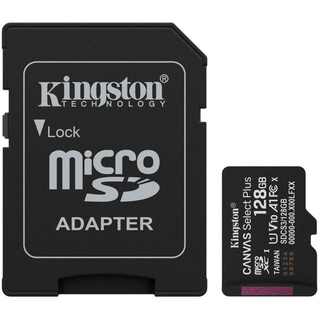 Memory Flash cards KINGSTON SDCS3/128GB 1