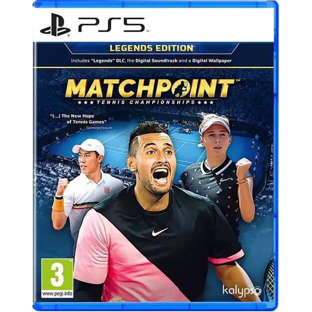 Matchpoint: Tennis Championships (Legends Edition)
      
        - PlayStation 5