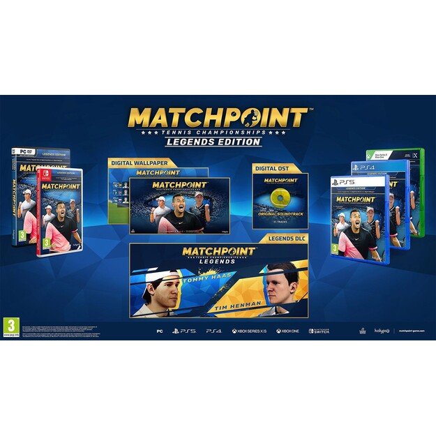 Matchpoint: Tennis Championships (Legends Edition)
      
        - PlayStation 5