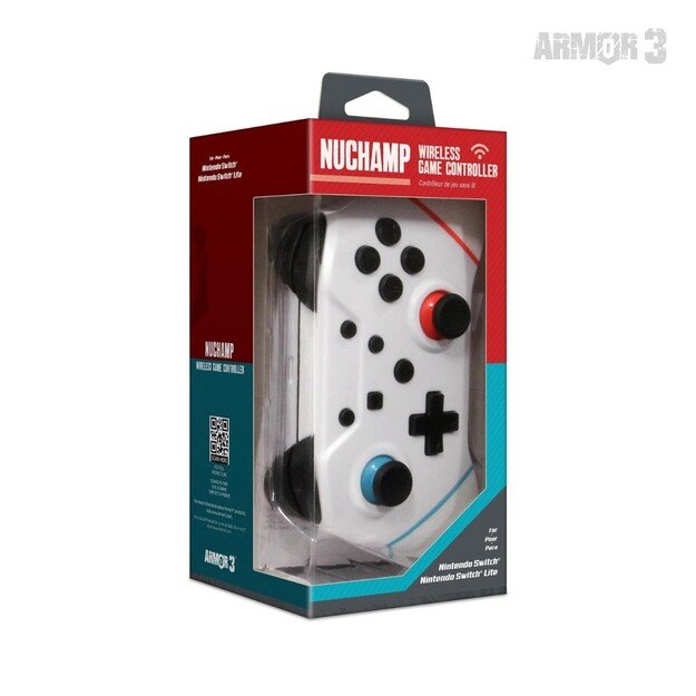 Hyperkin Nuchamp Wireless Controller - Switch/Lite (White)