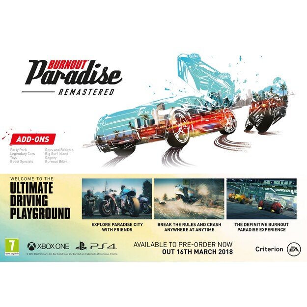 Burnout Paradise HD (UK/Nordic)
      
        - Xbox One