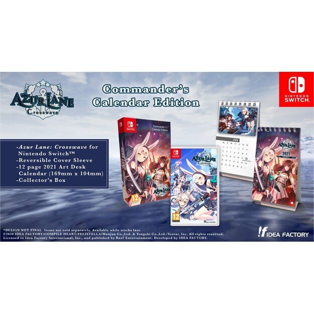 Azur Lane: Crosswave - Commanders Calendar Edition - Nintendo Switch