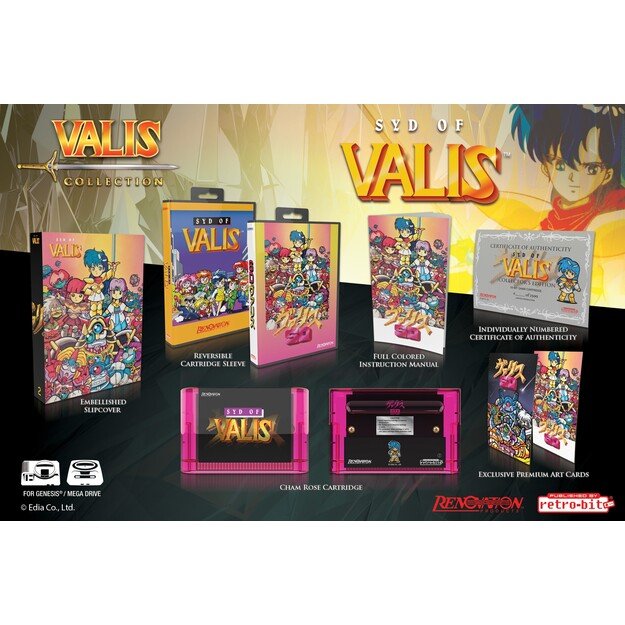 Syd of Valis (Collector’s Edition)
      
        - Sega Mega Drive