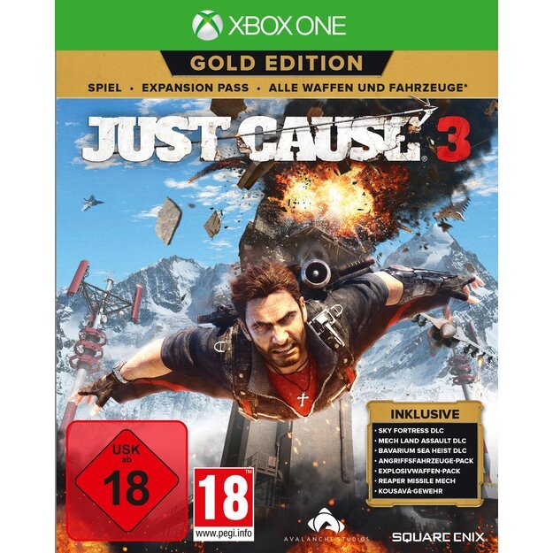 Just Cause 3 (Gold Edition) (DE/Multi in Game)
      
        - Xbox One