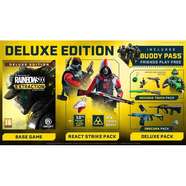 Tom Clancy's Rainbow six: Extraction (Deluxe Editon)
      
        - Xbox One