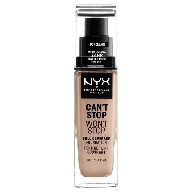 NYX Professional 466 - Can't Stop Won't Stop Foundation - Porcelain