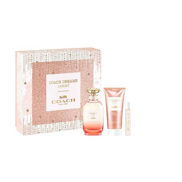 Coach - Dreams Sunset EDP 90 ml + EDP 7,5 ml + Body Lotion 100 ml - Giftset