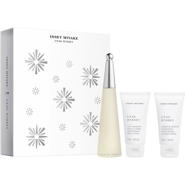 Issey Miyake - L´Eau D´Issey EDT 50 ml + Bodylotion 50 ml + Shower Cream 50 ml - Giftset