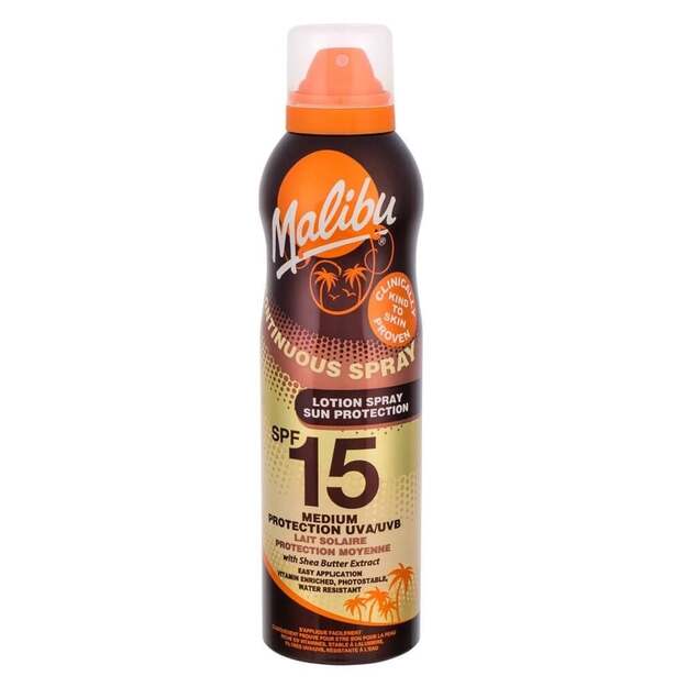 Malibu - Continuous Sun Lotion Spray SPF 15 175 ml