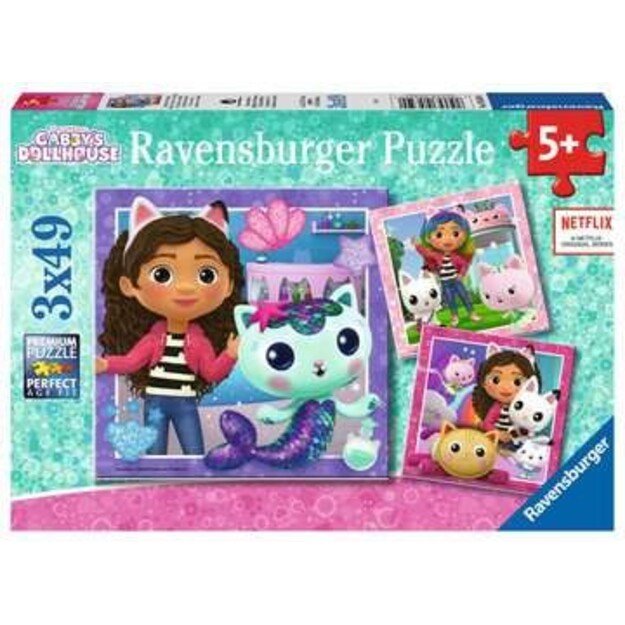 Ravensburger - Gabby's Dollhouse 3x49p - (10105659)