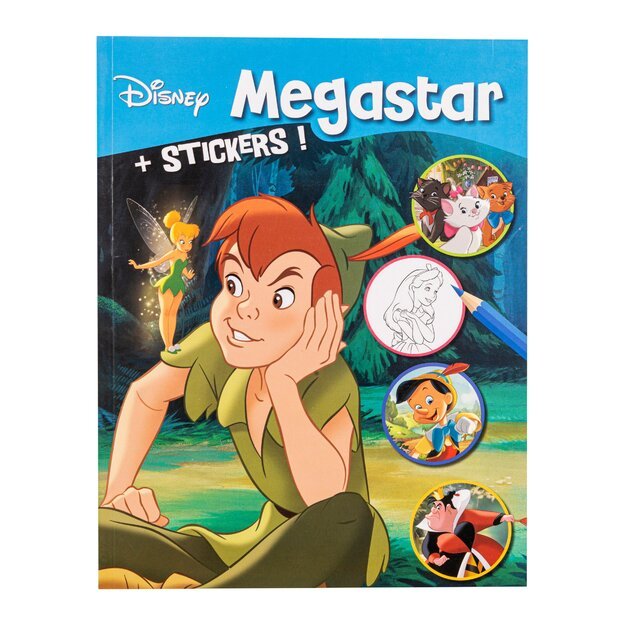 Disney - Megastar Colouringbook - Peter Pan