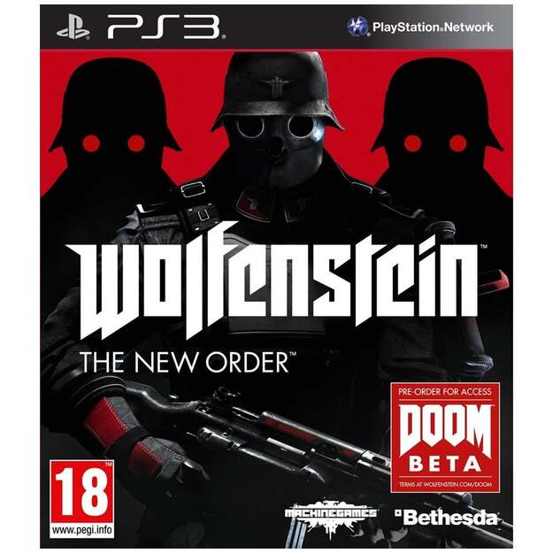 Wolfenstein: The New Order (Essentials)
      
        - PlayStation 3