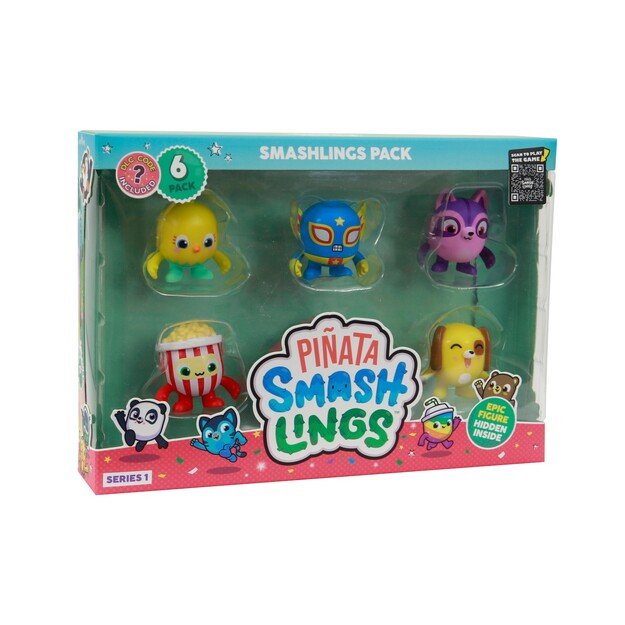 Pinata Smashlings - 6-Pack asst  (2055SL)