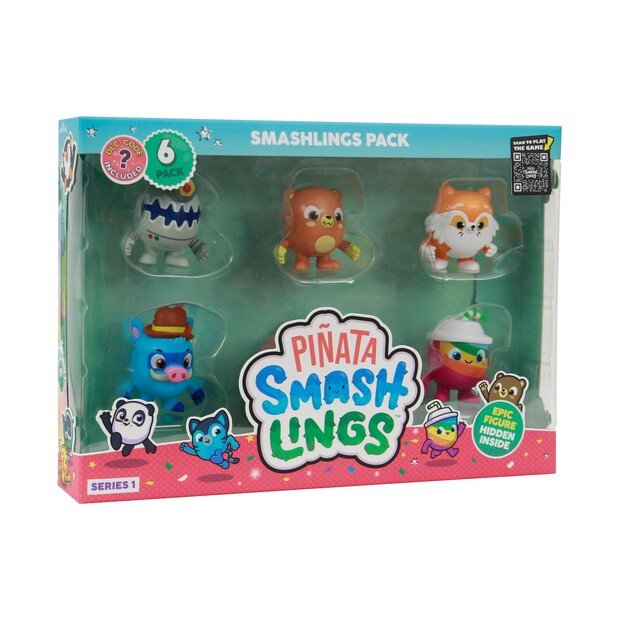 Pinata Smashlings - 6-Pack asst  (2055SL)