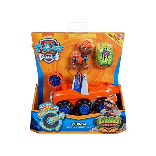 Paw Patrol - Dino Deluxe Themed Vehicles - Zuma