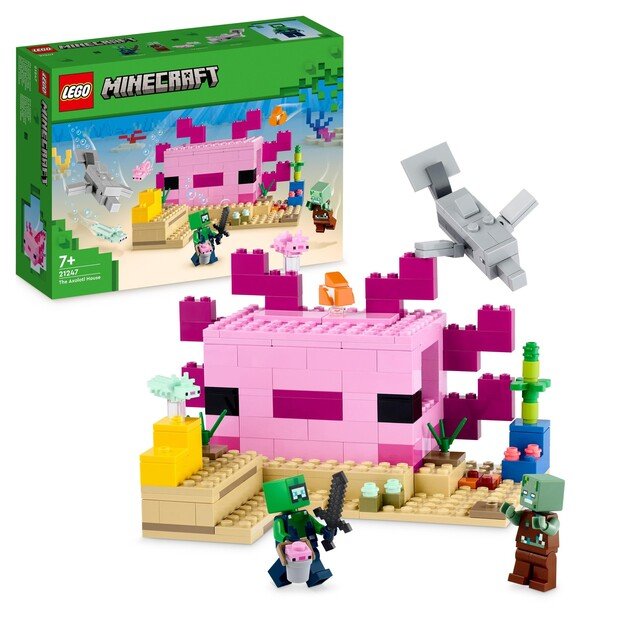 LEGO Minecraft - The Axolotl House (21247)