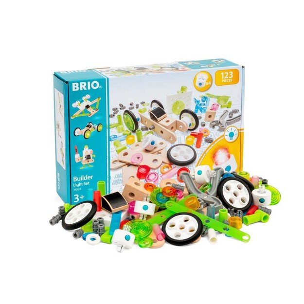 BRIO - Builder Light Set - 123 pieces (34593)