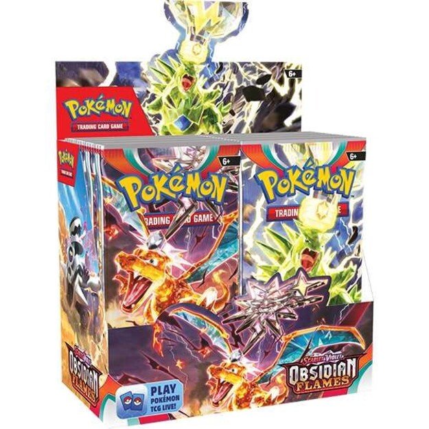 Pokemon Scarlet & Violet – Obsidian Flames - 36pcs Booster CDU (POK85374)