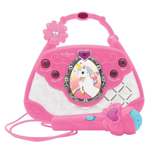 Lexibook - Unicorn - Handbag Musical Speaker (K102UNI)