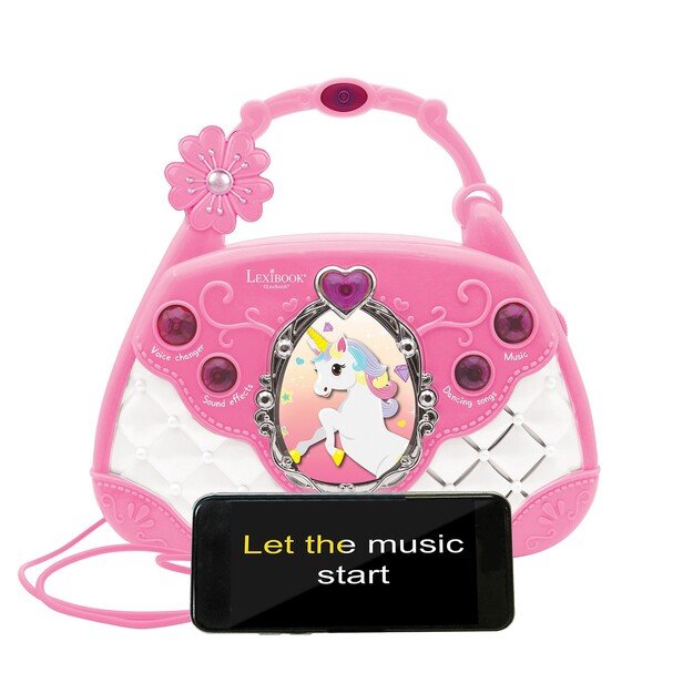 Lexibook - Unicorn - Handbag Musical Speaker (K102UNI)