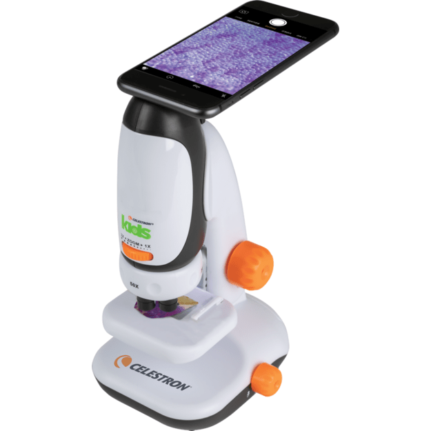 Celestron - Kids Microscope with Phone Adapter