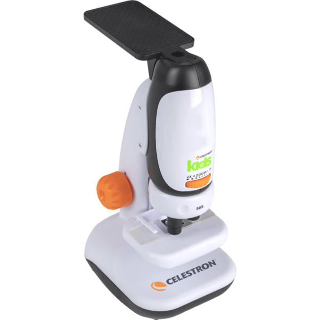 Celestron - Kids Microscope with Phone Adapter