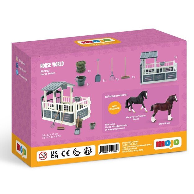 Mojo - Horse stable - Farm life, 6 parts (MJ-380063)