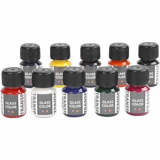 Glass Color - Transparent 10 x 35 ml (31680)