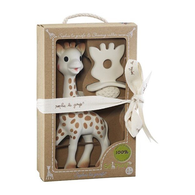 Vulli - Sophie la girafe and Chewing Rubber So’Pure (616624)