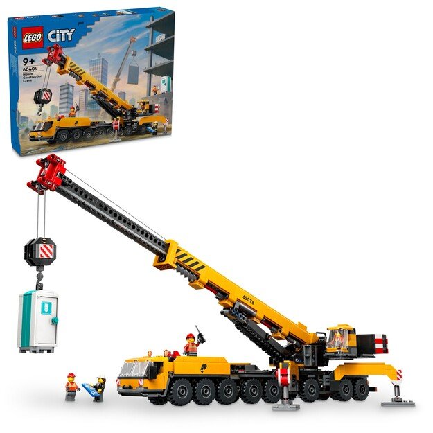 LEGO City - Yellow Mobile Construction Crane (60409)