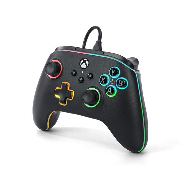 PowerA Advantage Wired Controller - Xbox Series X/S -  m/ Lumectra - Black