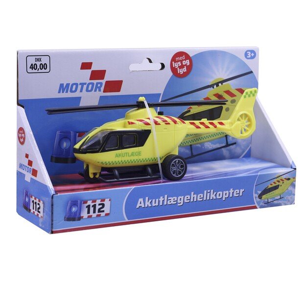 Motor 112 - Helicopter emergency doctor w. light & sound (20 cm) (I-1600008)