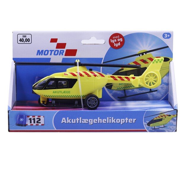 Motor 112 - Helicopter emergency doctor w. light & sound (20 cm) (I-1600008)