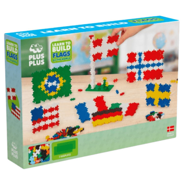 Plus-Plus - Learn To Build Flags of the World - (3932)