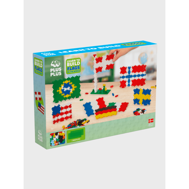 Plus-Plus - Learn To Build Flags of the World - (3932)