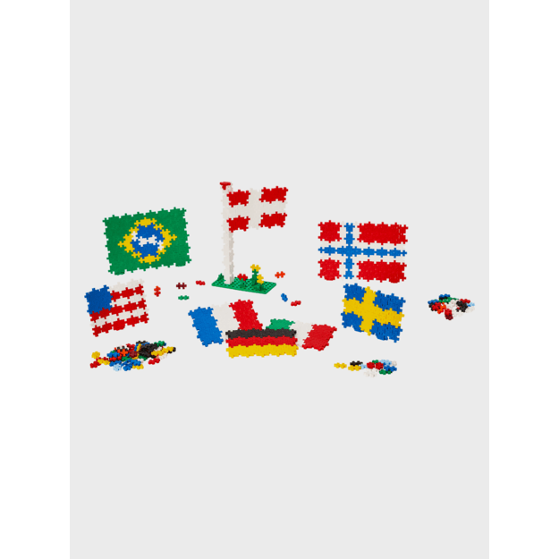 Plus-Plus - Learn To Build Flags of the World - (3932)