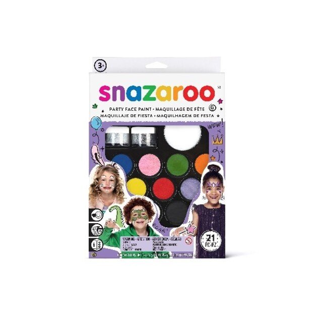 Snazaroo - Face Paint Kit Party Pack 20 Parts (791009)