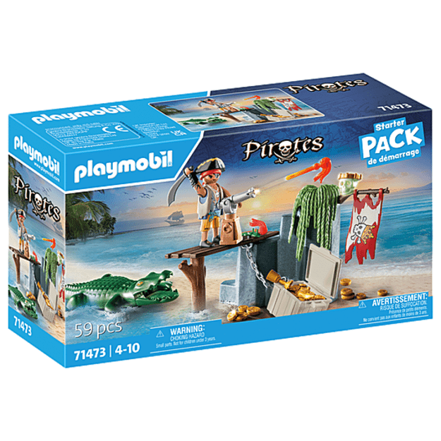 Playmobil - Pirate with alligator (71473)