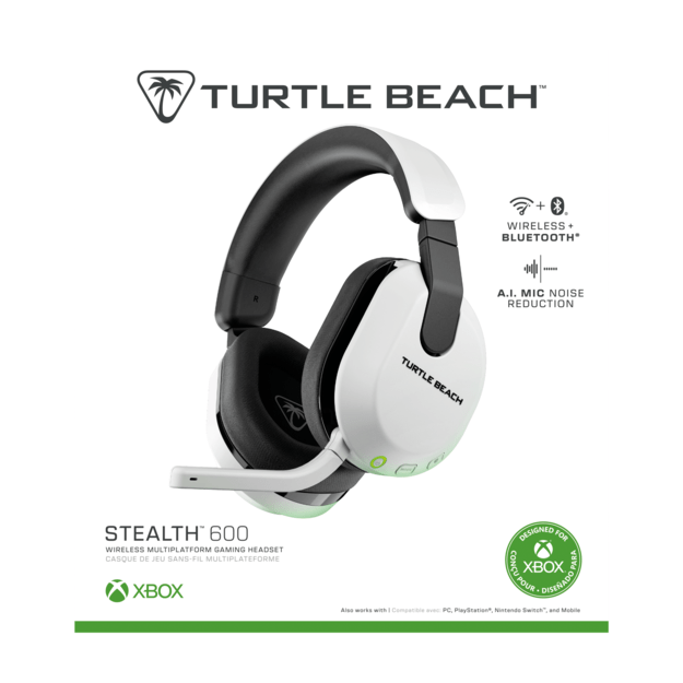 Turtle Beach Stealth 600 GEN3 Wireless Headset - White