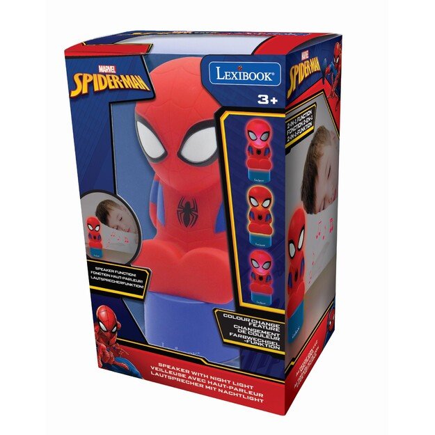 Lexibook - Spiderman Nightlight Speaker (NS01SP)